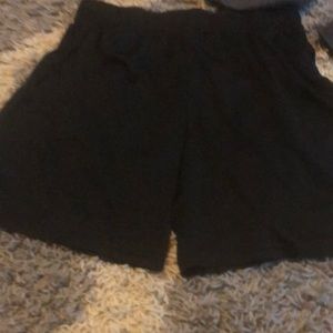 Black shorts